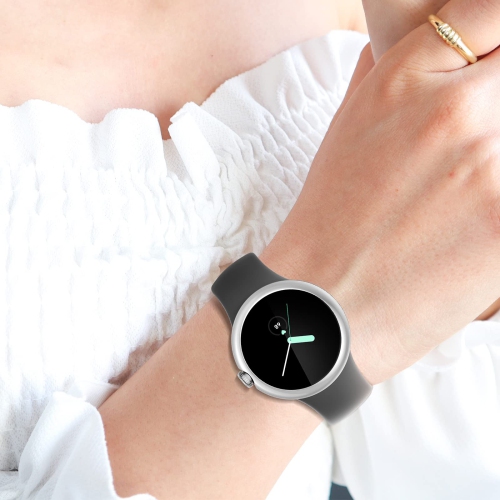NANW 4 – Protecteur d’écran compatible avec la montre Pixel de Google, étui antichoc robuste en TPUR souple, accessoires de protection complète pour