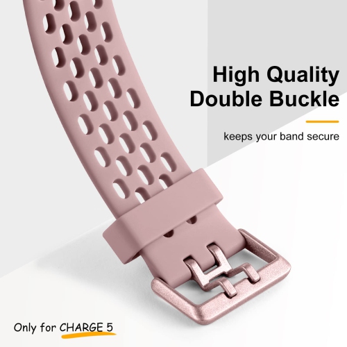 Bracelets rechange pour femmes, bracelet respirant et étanche charge 5 Fitbit pour accessoires moniteur d’activité charge 5, paq. 3