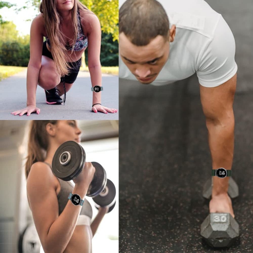 20mm Stretchy Bands Compatible with Samsung Galaxy Watch 5/4 40mm 44mm/Watch 5 Pro 45mm/Watch 4 Classic 42mm 46mm, Nylon Strap for Galaxy Active 2 40