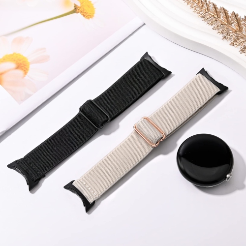 2 bracelets élastiques sport élastiques doux tissés compatibles avec le bracelet Google Pixel pour femmes remplacement bracelet montre Google Pixel