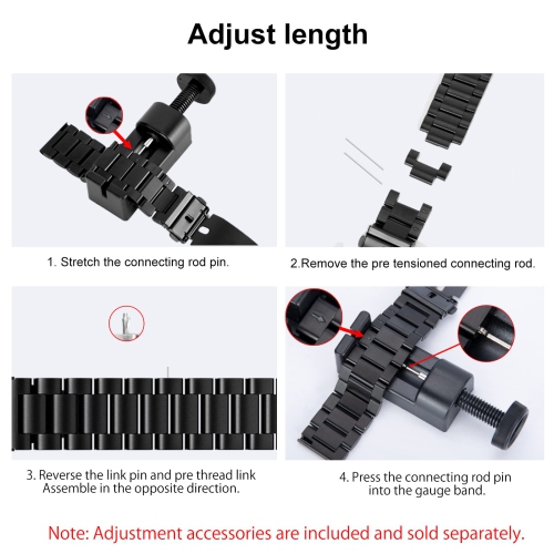 Compatible with Google Pixel Watch Band, Stainless Steel Sport Replacement Strap Bracelet Band for Google Pixel Watch