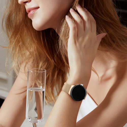 Bracelet métal compatible avec les bracelets Pixel montre Google pour femmes, bracelet remplacement boucle filet inox pour Pixel