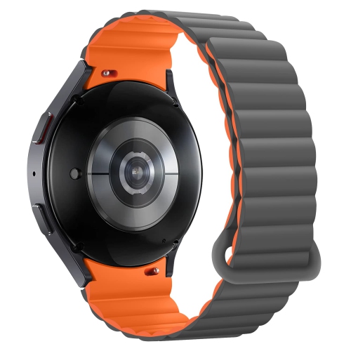 HITZEE&nbsp;Bands Compatible with Samsung Galaxy Watch 4 Band 40mm 44mm Galaxy Watch 5, 20mm Silicone Magnetic Loop Sport Strap Bracelet for Galaxy