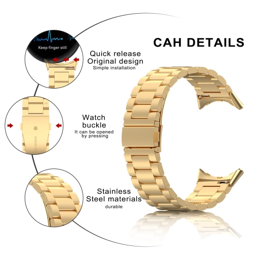 Compatible avec le bracelet de montre Pixel de Google et le bracelet sport en acier inoxydable pour la montre Pixel de Google