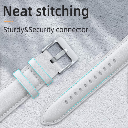 Bracelet en cuir compatible pour Versa 3/Sense/Sense 2 de Fitbit/Versa 4 de Fitbit, Bracelet de remplacement élégant pour hommes Versa 3 4/Sense