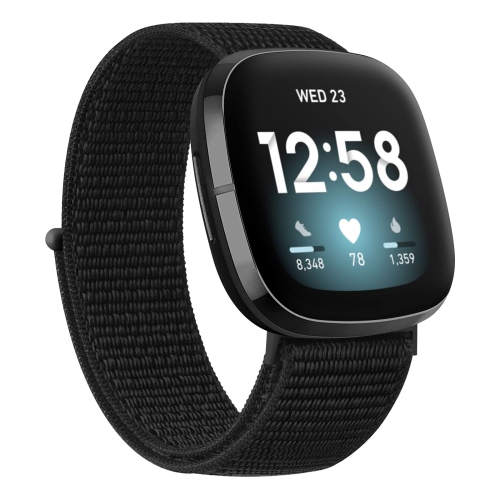 Adjustable Nylon Bands Compatible with Fitbit Versa 3 Versa 4