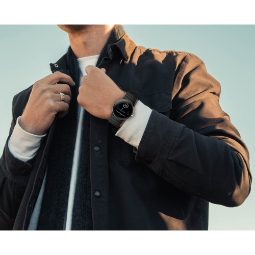 Miimall compatible avec le bracelet pour montre Pixel de Google, femmes, acier inoxydable, bracelet remplacement fermoir papillon pour Pixel de Google