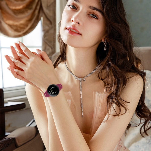 Lyfatz compatible avec les bracelets pour montre Pixel de Google pour femmes, les bracelets sport minces, minces et élégants en silicone souple et