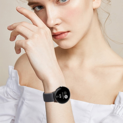 2 bracelets élastiques sport élastiques doux tissés compatibles avec le bracelet Google Pixel pour femmes remplacement bracelet montre Google Pixel