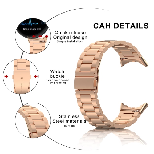 Compatible avec le bracelet de montre Pixel de Google et le bracelet sport en acier inoxydable pour la montre Pixel de Google