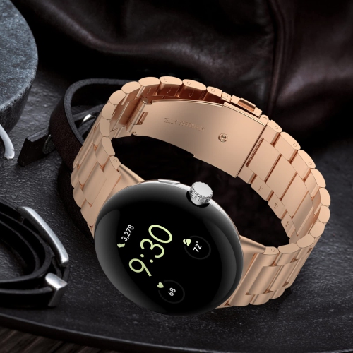 Compatible avec le bracelet de montre Pixel de Google et le bracelet sport en acier inoxydable pour la montre Pixel de Google