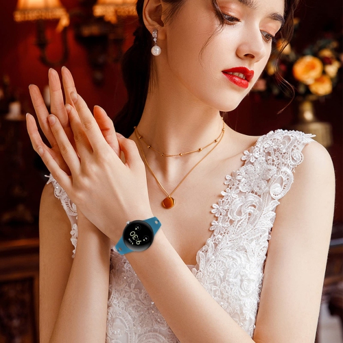 Lyfatz compatible avec les bracelets pour montre Pixel de Google pour femmes, les bracelets sport minces, minces et élégants en silicone souple et