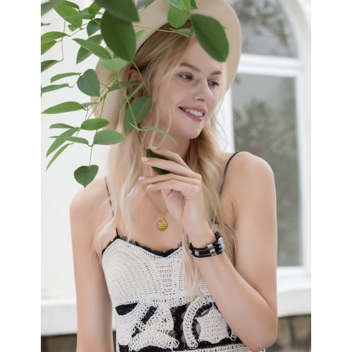 Beaded Bracelet Compatible with Fitbit Charge 5 Bands for Women Girl, Handmade Cute Classy Strap Elastic Soft Stylish Solo Loop Wristband Montre