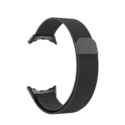 BESIOFO Compatible for Google Pixel Watch Bands with Screen Protector Case,Stainless Steel Mesh Sport Milanese Loop Adjustable No Gap Bracelet for