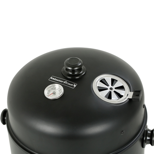 Fumoir au charbon vertical de 16 po