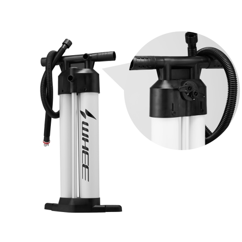 WHEE 11ft Inflatable Stand up Paddle Board 11'x32"x6"w/ double pump / 1 Fins for Paddling / 1-2 Person Up to 150kg / carbon paddle