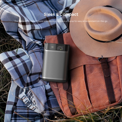 XGIMI MoGo 2 Pro Smart Portable Projector - 1080p(FHD), 4k Movie Support, Google TV/Netflix, Home Theatre or Outdoor