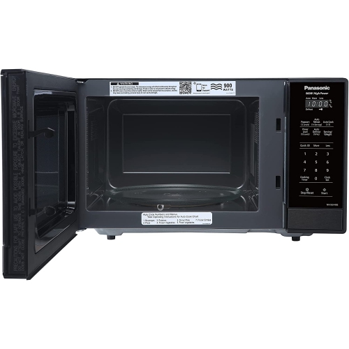 Open Box -Panasonic 0.9 Cu Ft Stainless Steel Black NN-SG448S
