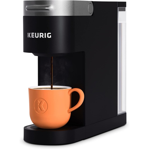 Keurig K-Slim Single Serve K-Cup Pod Coffee Maker, Featuring Simple Push Button Controls And MultiStream Technology, Black