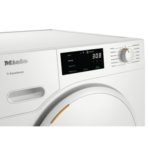 Sécheuse à pompe à chaleur de Miele avec Miele@Home et Fragrancedos - TXD160 WP Lotus White
