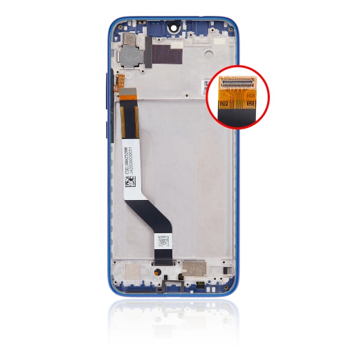 Replacement LCD Assembly With Frame Compatible For Xiaomi Redmi Note 7 / 7 Pro (Blue) by ESOURCE PARTS - Refurbished condition - Image 4