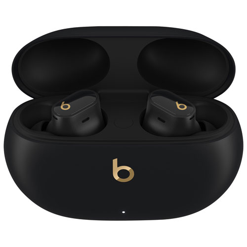 Écouteurs boutons 100 % sans fil à suppression du bruit Studio Buds + de Beats by Dr. Dre - Noir/Doré