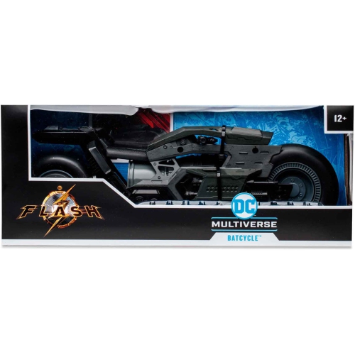 DC  Multiverse Movie 7 Inch Scale Vehicle Figure Flash - Batcycle