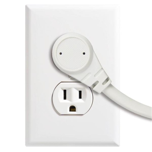Hyper Tough - 6 Outlet Surge Protector, 900 Joules, 6 Foot Cable, White