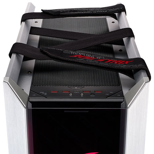 ASUS ROG Strix Helios GX601 Mid-Tower ATX Computer Case - White