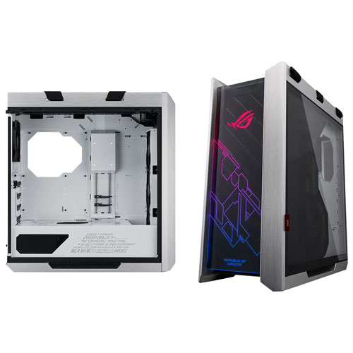 ASUS ROG Strix Helios GX601 Mid-Tower ATX Computer Case - White