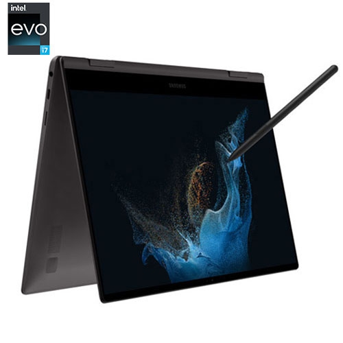 Refurbished - Samsung Galaxy Book2 Pro 360 15.6" Touchscreen 2-in-1 Laptop (Intel Evo i7-1260P/512GB SSD/16GB RAM/Win 11)