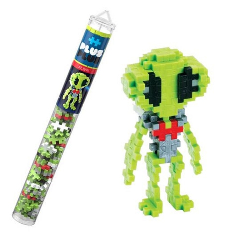 Plus Plus - Tube - Alien - 70 Pcs