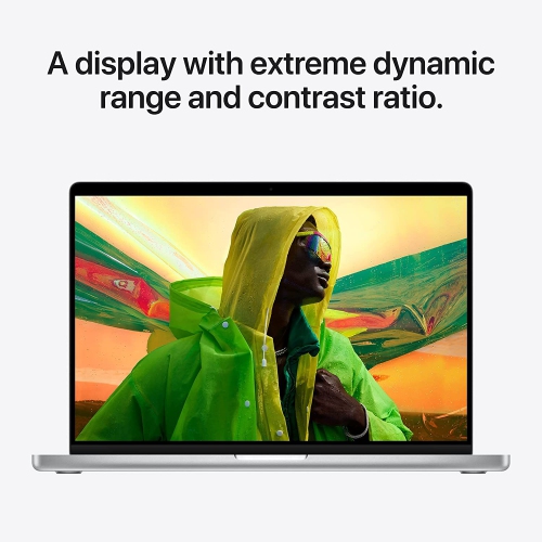 Apple MacBook Pro 16" w/ Touch ID (2021) - Silver (Apple M1 Pro Chip / 512GB SSD / 16GB RAM) - English by APPLE - Refurbished condition - Image 4