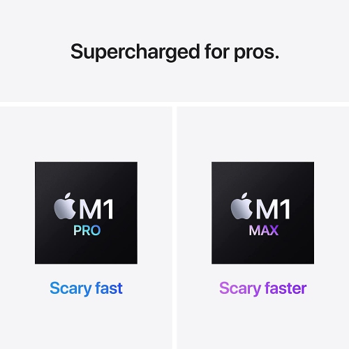 Apple MacBook Pro 14" w/ Touch ID (2021) - Space Gray (Apple M1 Pro Chip / 512GB SSD / 16GB RAM) - English by APPLE - Refurbished condition - Image 3