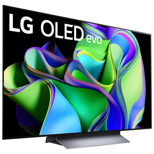 LG 48" C3 Series 4K UHD HDR OLED webOS Evo ThinQ AI Smart TV (OLED48C3PUA) - 2023