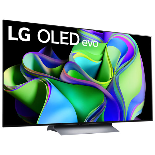 LG 77" C3 Series 4K UHD HDR OLED webOS Evo ThinQ AI Smart TV (OLED77C3PUA) - 2023