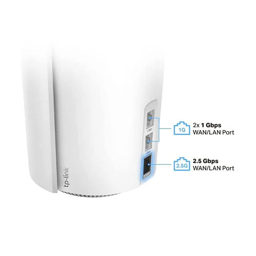 TP-Link Deco X95 Tri-Band AX7800 Whole Home Mesh Wi-Fi 6 System - 2 Pack