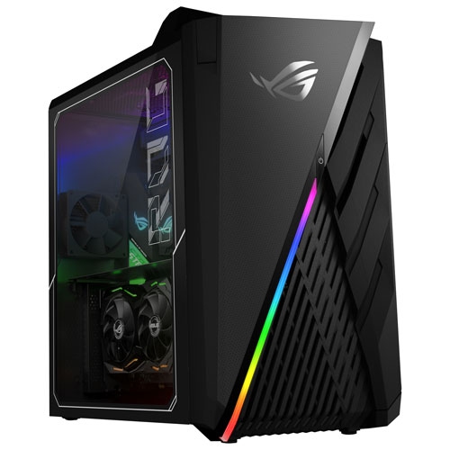 ASUS  Refurbished (Excellent) - Rog Strix Ga35 Gaming PC - Star (Amd Ryzen 7-5800X/1Tb SSD/16GB Ram/rtx 3080/windows 10) In Black