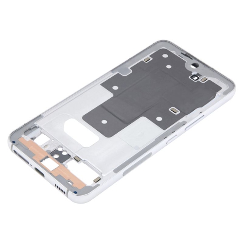 Replacement Mid-Frame Housing Compatible For Samsung Galaxy S22 5G (White)