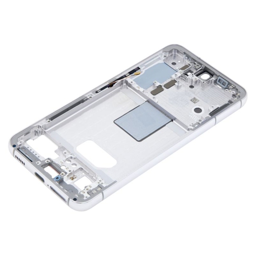Replacement Mid-Frame Housing Compatible For Samsung Galaxy S22 5G (White)