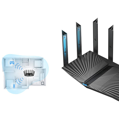 TP Link Archer AX80 Wireless AX6000 Dual-Band Wi-Fi 6 Router 