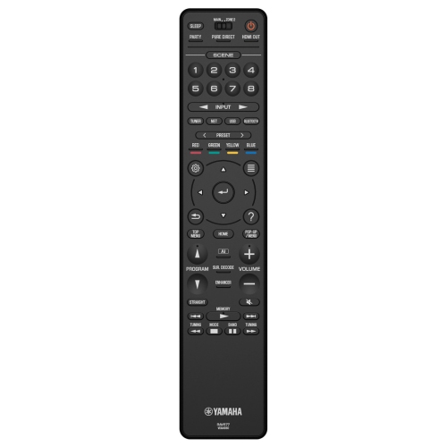 Yamaha – récepteur AV 7.2 canaux 110 W RX-A4A avec HDMI 8K et MusicCast - Noir