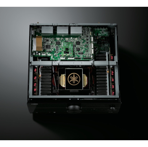 Yamaha - AVENTAGE RX-A8A 150W 11.2-Channel AV Receiver with 8K HDMI and MusicCast - Black