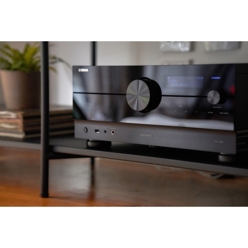 Yamaha - AVENTAGE RX-A8A 150W 11.2-Channel AV Receiver with 8K HDMI and MusicCast - Black