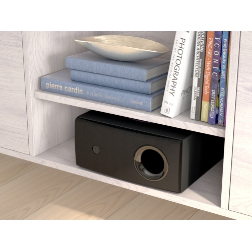 Barre de son compacte intérieur Bluetooth 2.1 canaux avec haut-parleur d’extrêmes graves sans fil SR-C30ABL de Yamaha - Noir