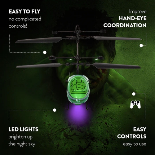 Marvel Hulk 2CH IR Helicopter