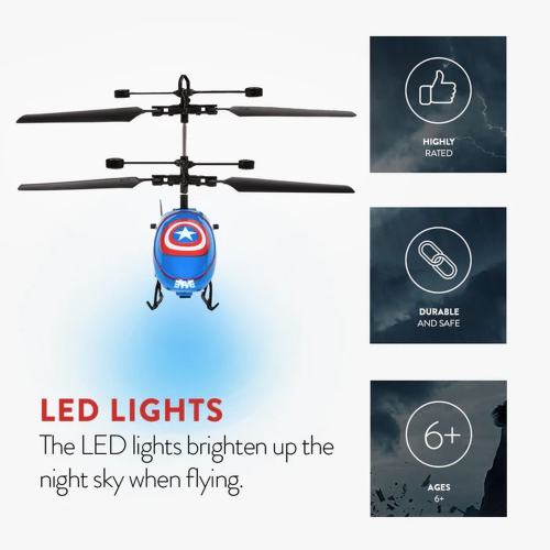 Marvel Captain America 2CH IR Helicopter
