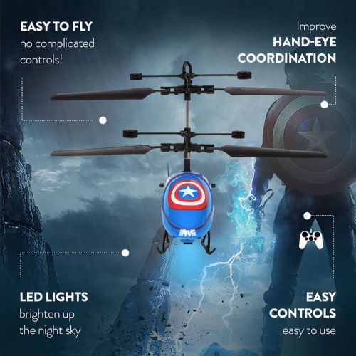 Marvel Captain America 2CH IR Helicopter