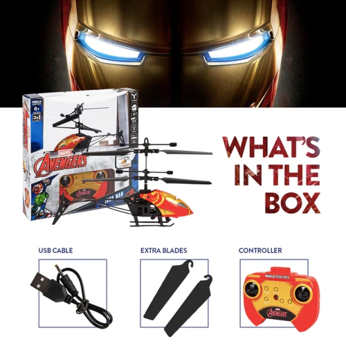 Hélicoptère Marvel Iron Man 2CH IR
