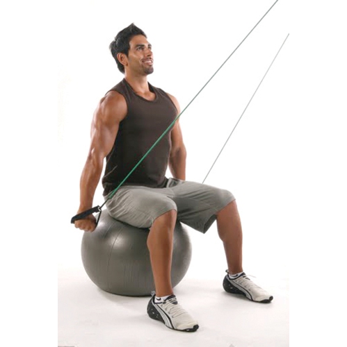 x1 Ripcords Black Tension Resistance Band with Ergonomic Rubber Handles